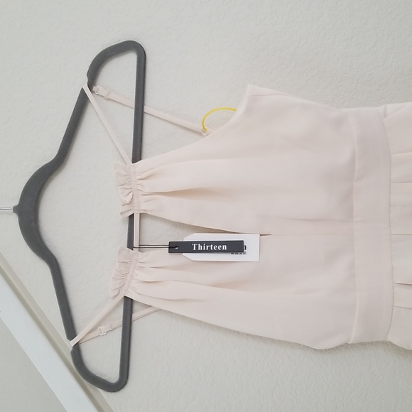 NWT Thirteen Wide Leg Jumpsuit with pockets - Picture 2 of 10